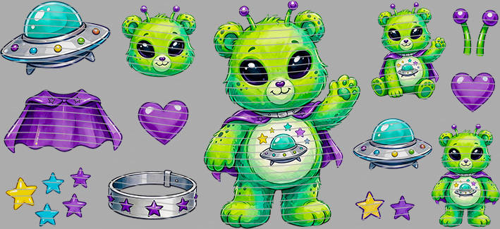 16oz Care Bears-Be-316